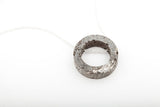 Concrete Fractured Necklace - Open Circle