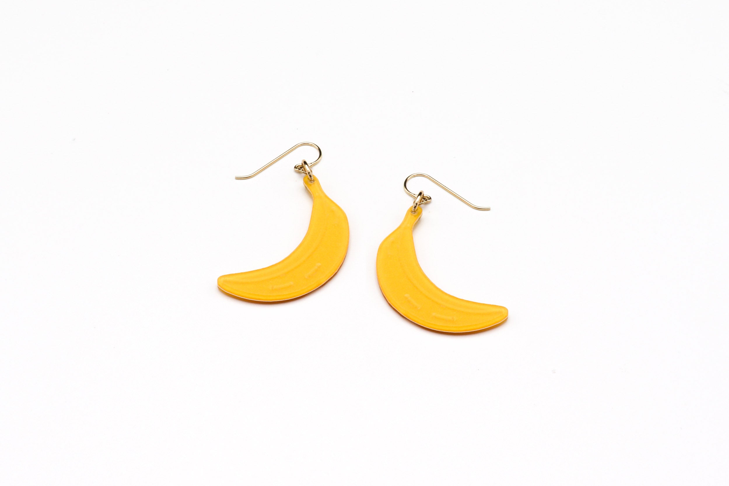Small Banana Earrings