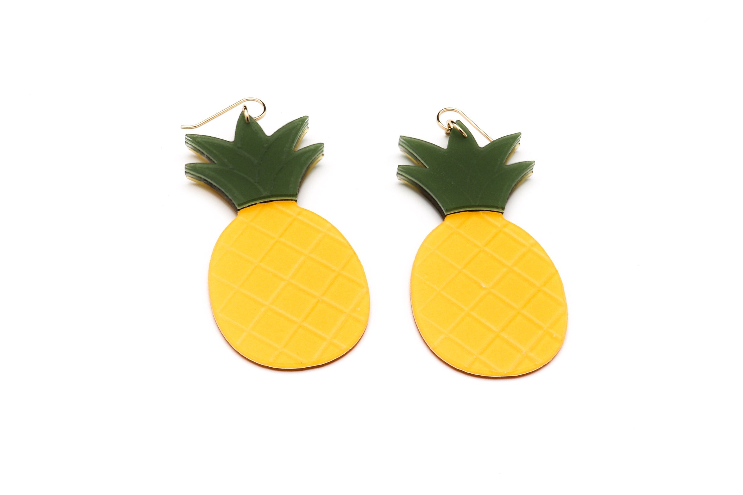 Large Pineapple  Earrings