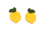 Large Lemon  Earrings